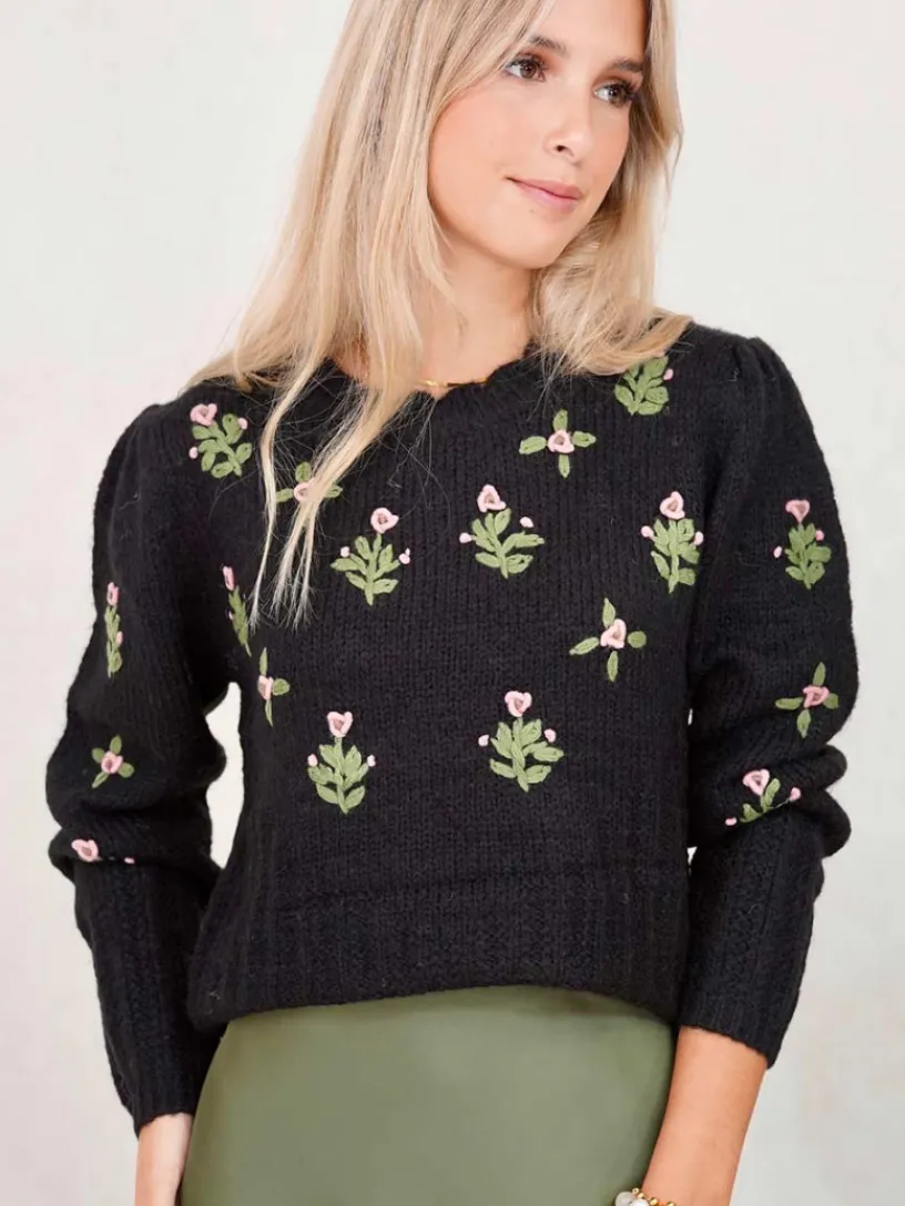 Jerséis Y Sudaderas De Mujer-Mariquita Trasquilá JERSEY FLORECILLAS