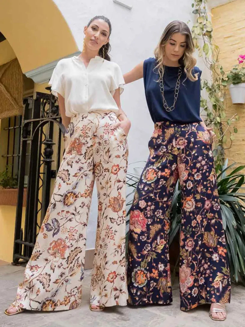 Pantalones De Fiesta-Mariquita Trasquilá PANTALON ESTAMPADO RAZZOLI