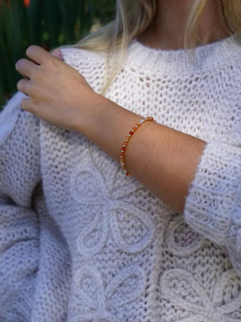 Joyas-Mariquita Trasquilá PULSERA PEACH Mandarina